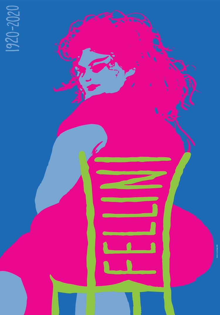 Federico Fellini Poster