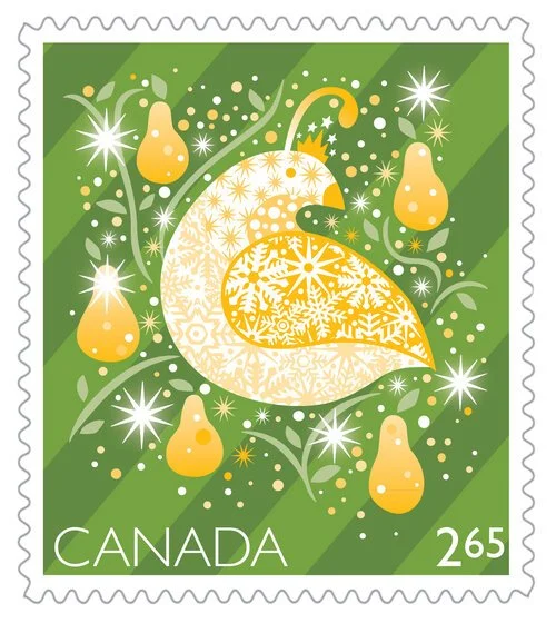Shiny and Bright: Canada Post Unveils 2019 Christmas Stamps