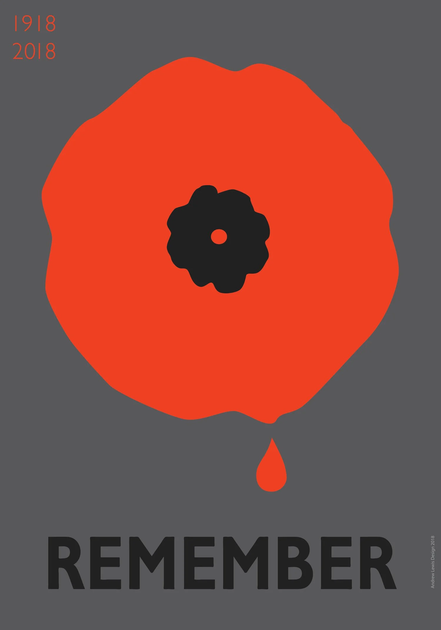 "1918-2018 REMEMBER" Poster FREE download