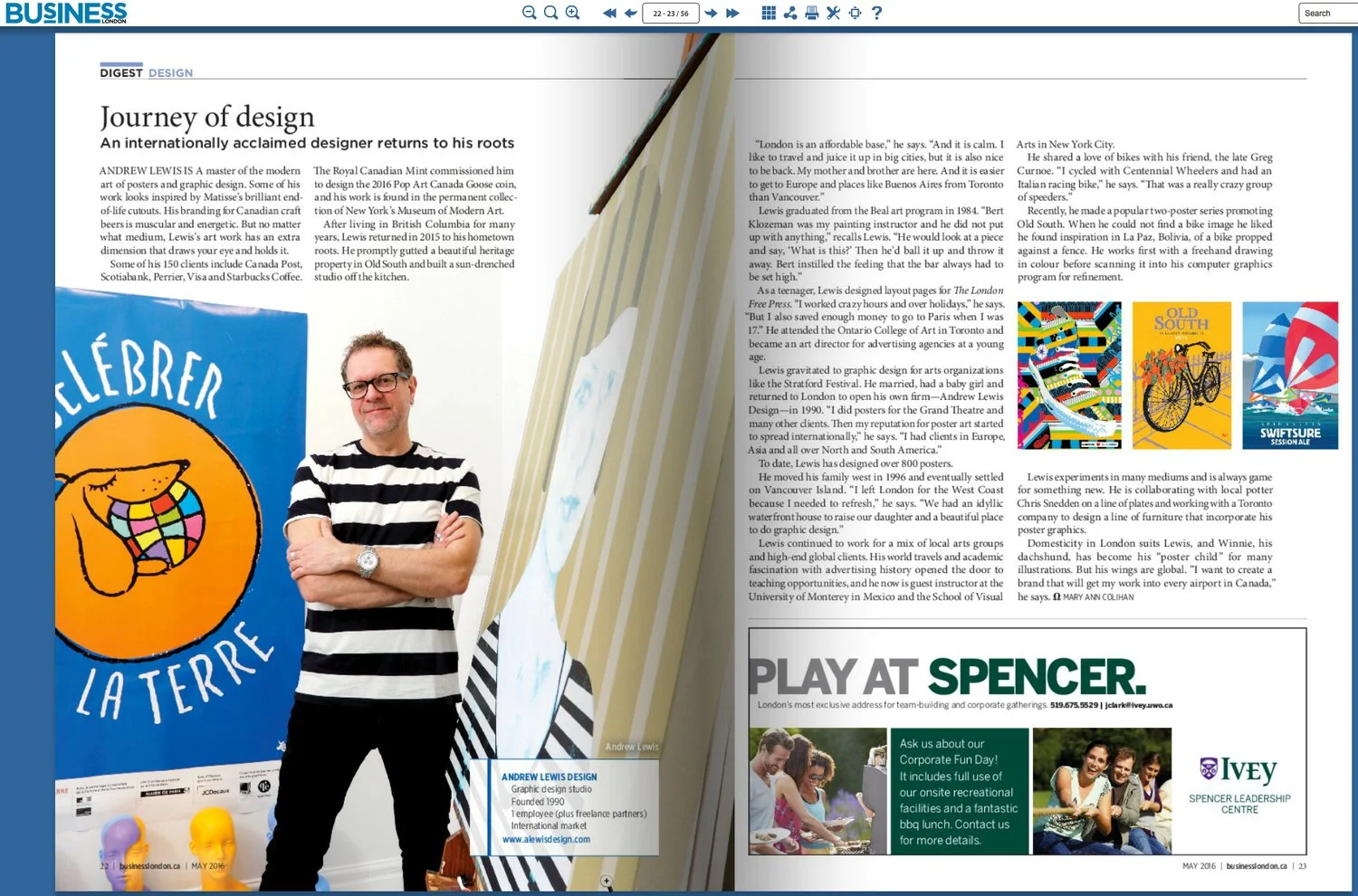 Business London Magazine - Journey of Design