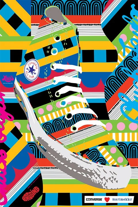 Converse/Marimekko Poster Wins Gold MEDALS
