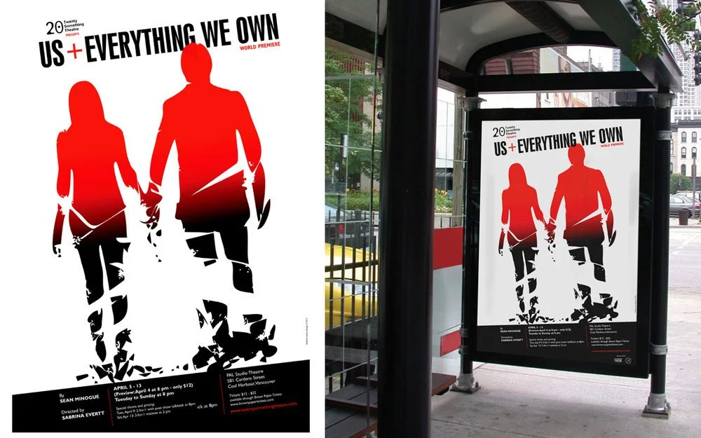 Interview on my theatre posters and design process