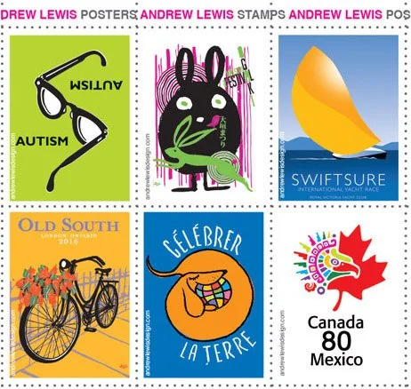 Andrew Lewis Stamps