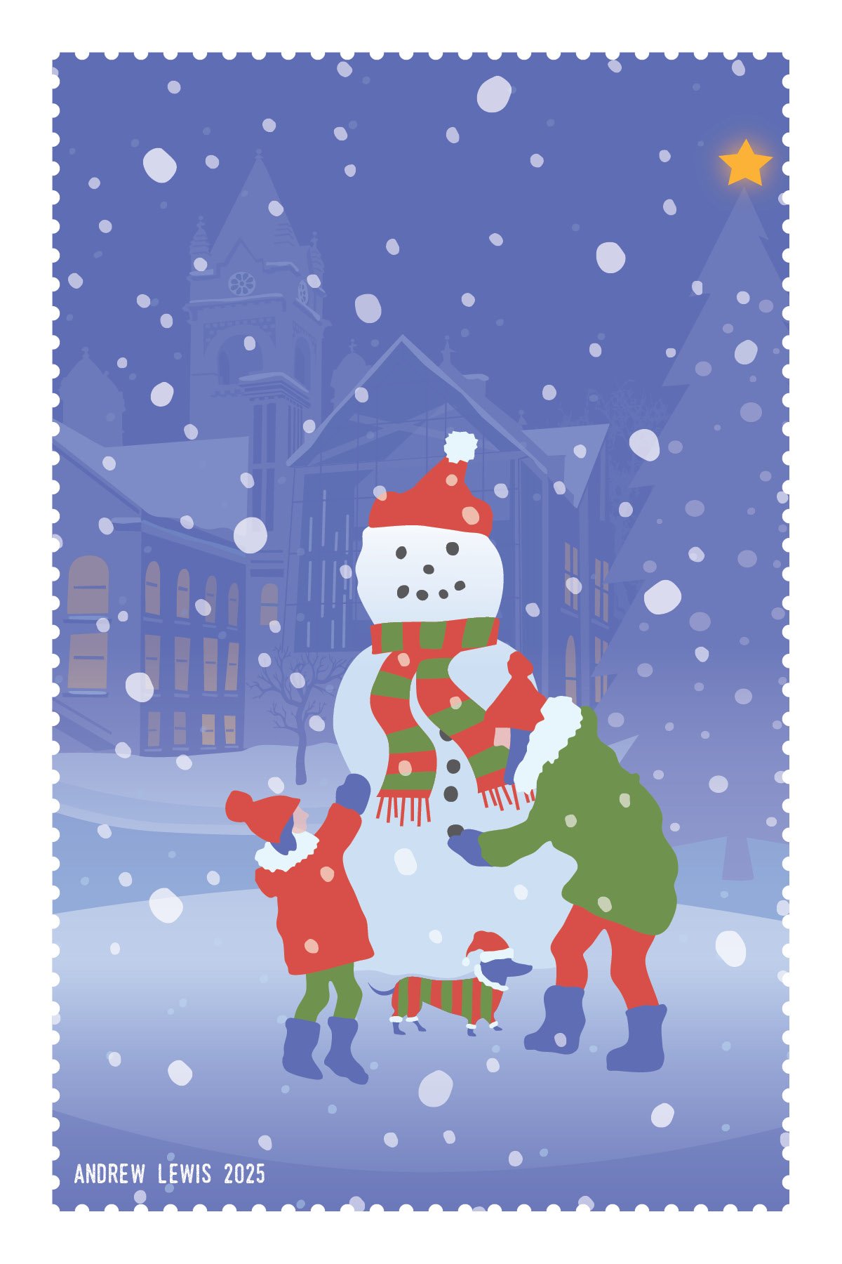 ALD's 8th Annual Christmas Cards for Children's Health Foundation PLUS an Old South Poster