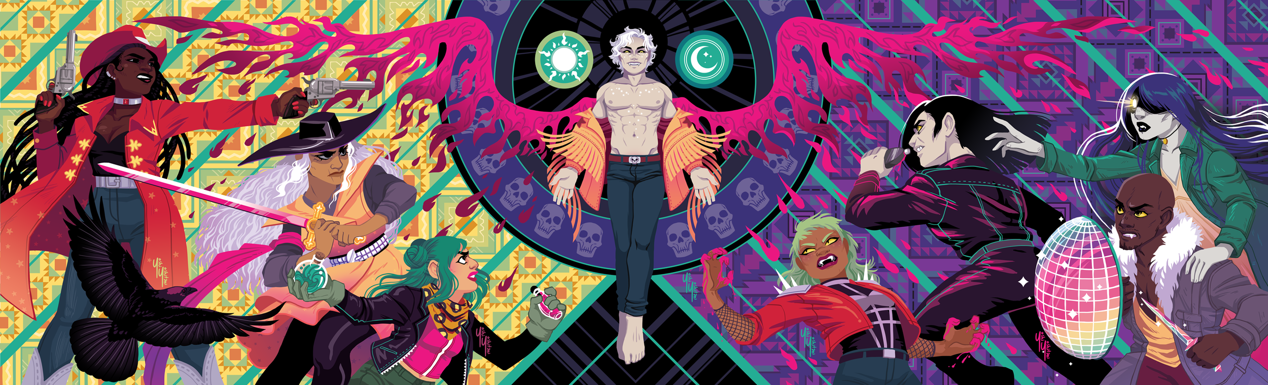 Witchblood connecting covers #6-10