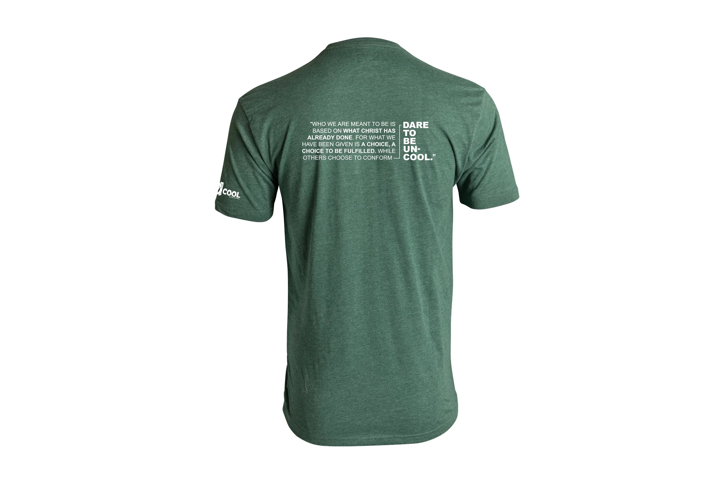 DTBU Cross Forest Green T-Shirt (Back).jpg (Copy)