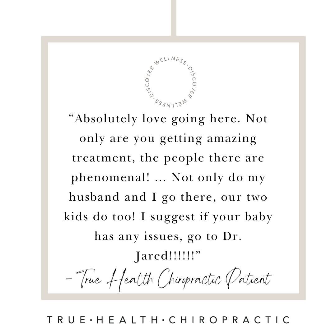 Thank you for your kind words! We 💚 caring for ALL members of the family!
.
.
.
.
#discoverwellness #lemarschiropractor #pediatricchiropractor #familychiropractor