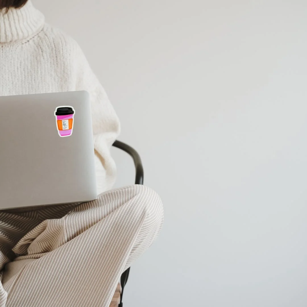 For a lot of neurodivergent women, personalizing their space isn&rsquo;t aesthetic &mdash; it&rsquo;s regulating.
Stickers on a laptop are a small act of &ldquo;this is mine, this is me.&rdquo; And that actually matters for a brain that spends a lot 