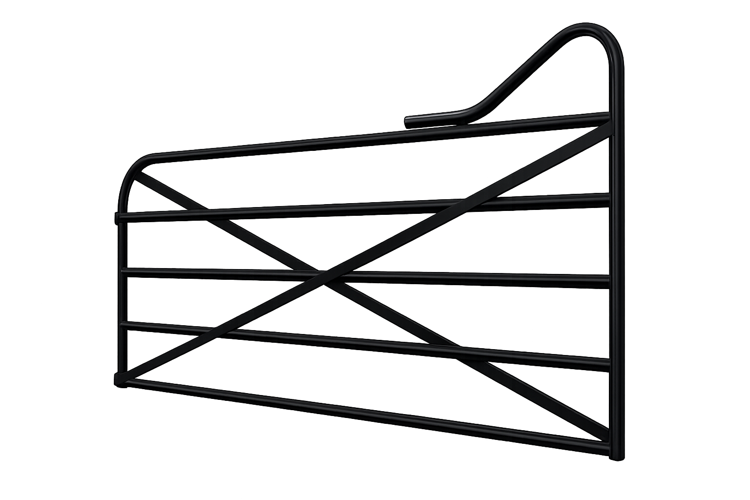 Steel Blackridge gate Original Gate Style Strukta Render