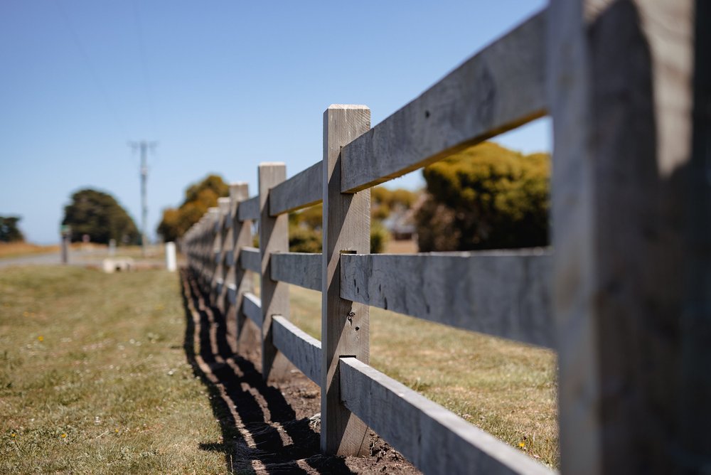 3 Rail Wood Fence — Strukta Fencing