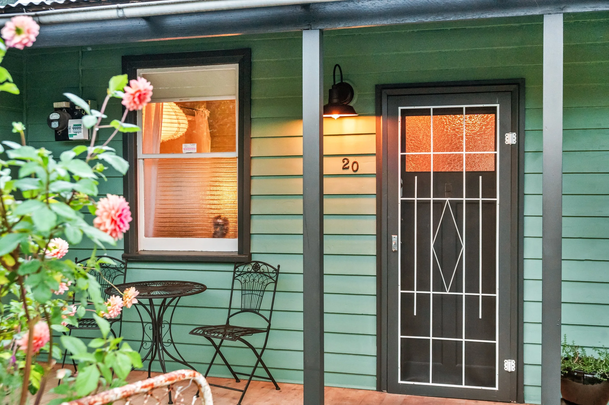 A delight of dahlias… They grow wildly throughout the gardens of Katoomba Slow and are abundant all Summer long