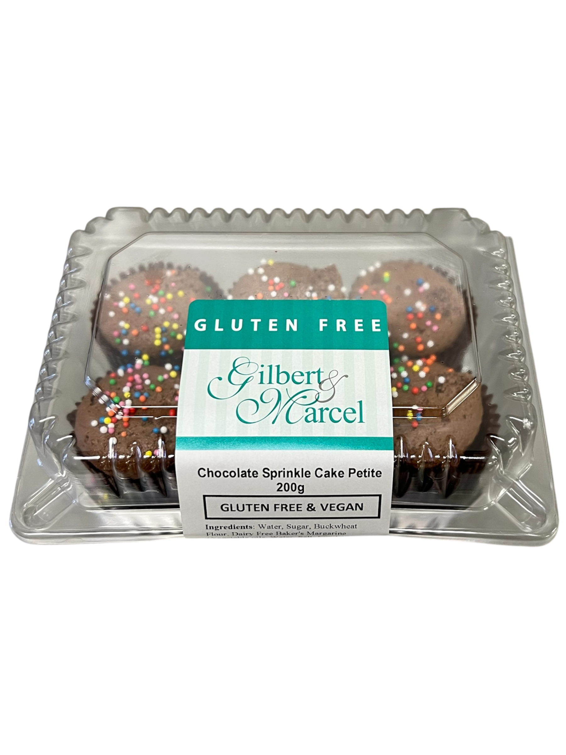 Petite 6pk Chocolate Sprinkle Cake