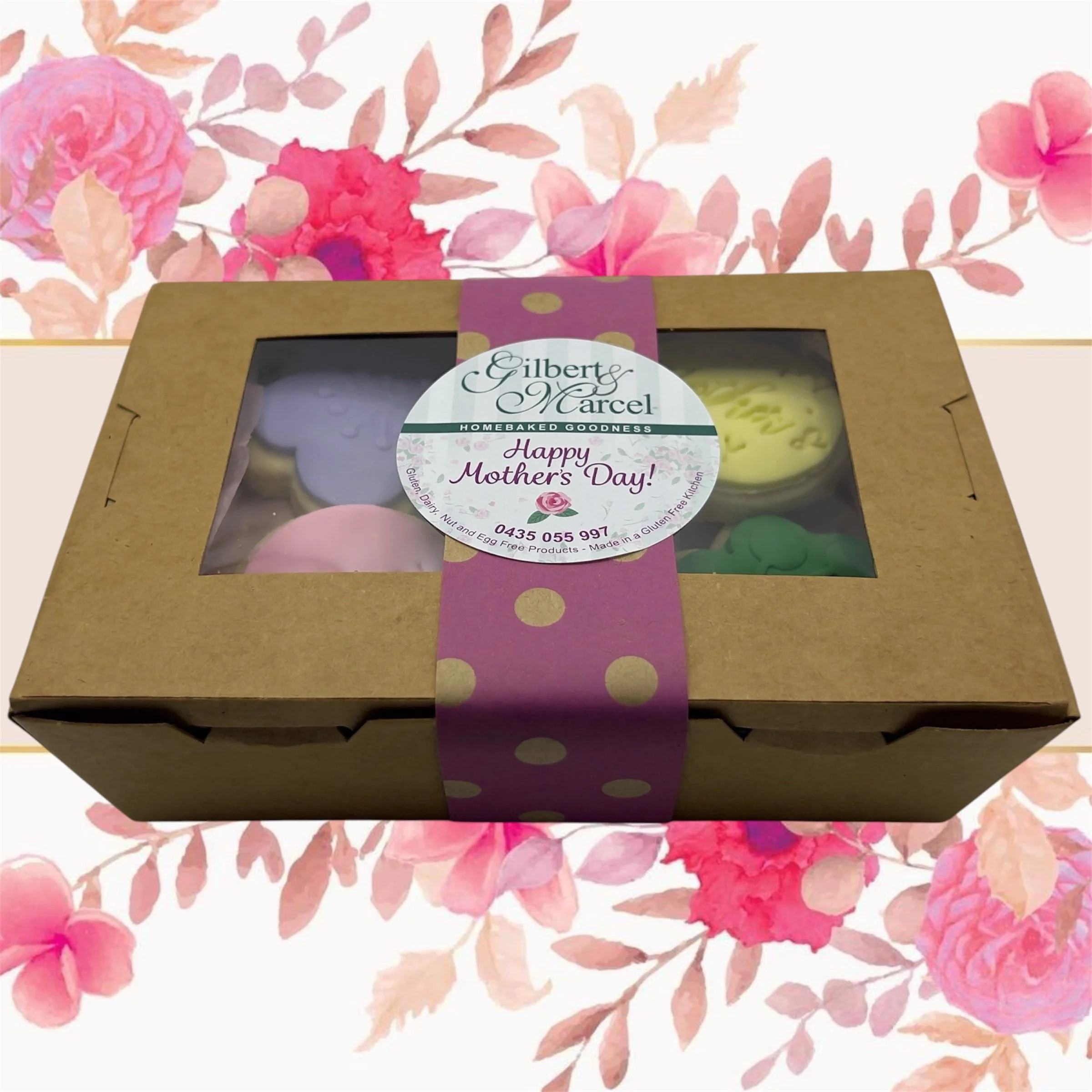 4 Pack Mother's Day mini–Sugar Cookies