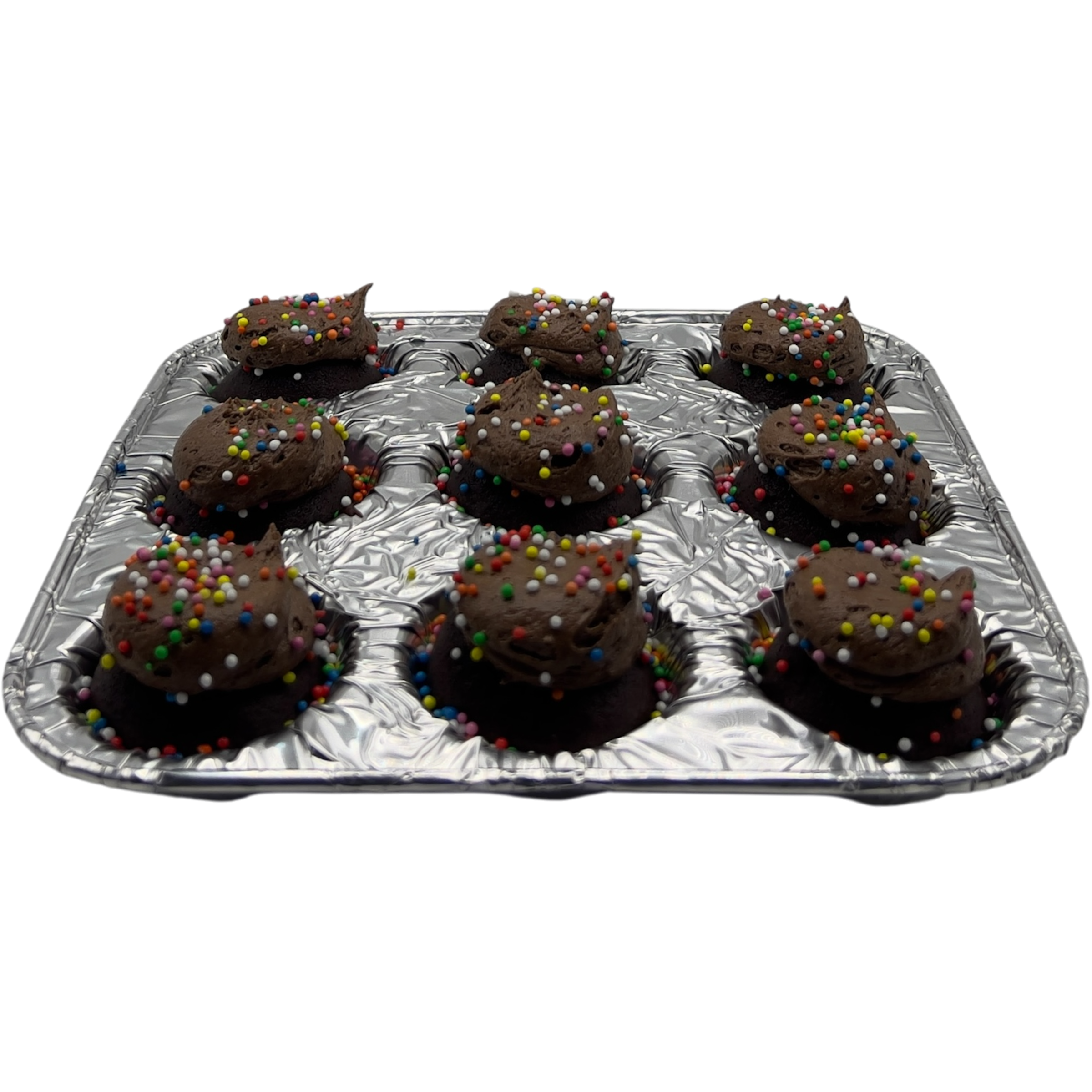 Petite 9pk Chocolate Sprinkle Cake