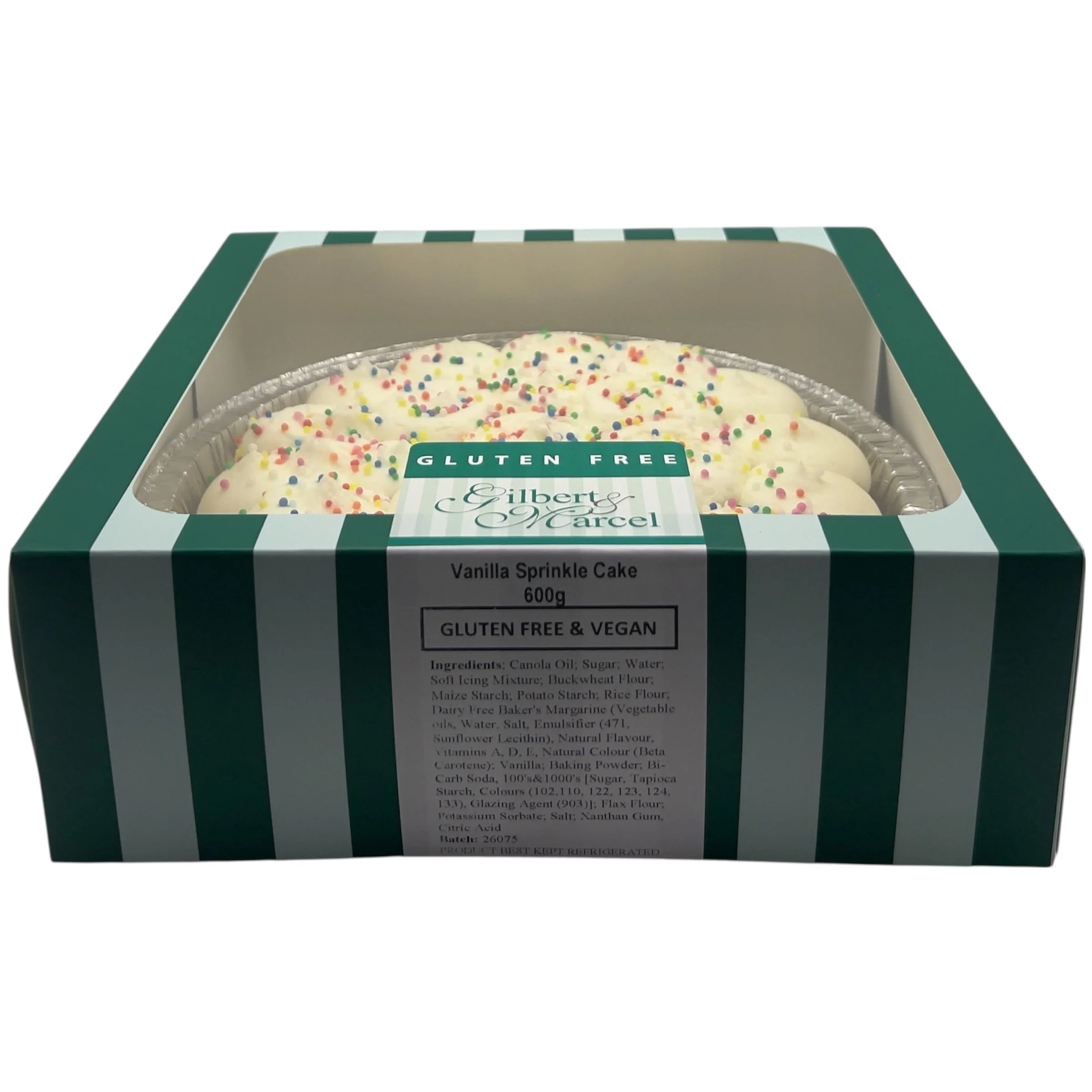 Vanilla Sprinkle Round Cake