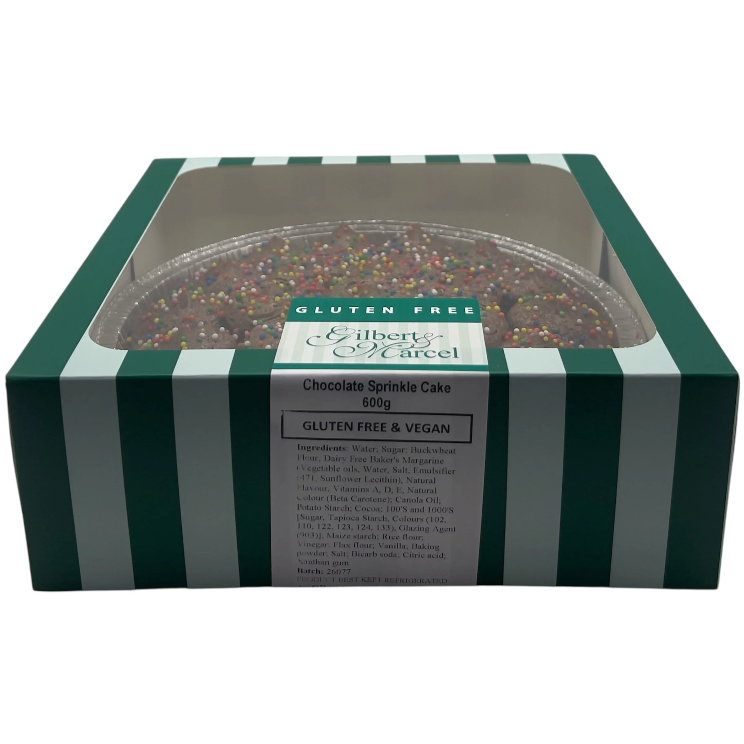 Chocolate Sprinkle Round Cake