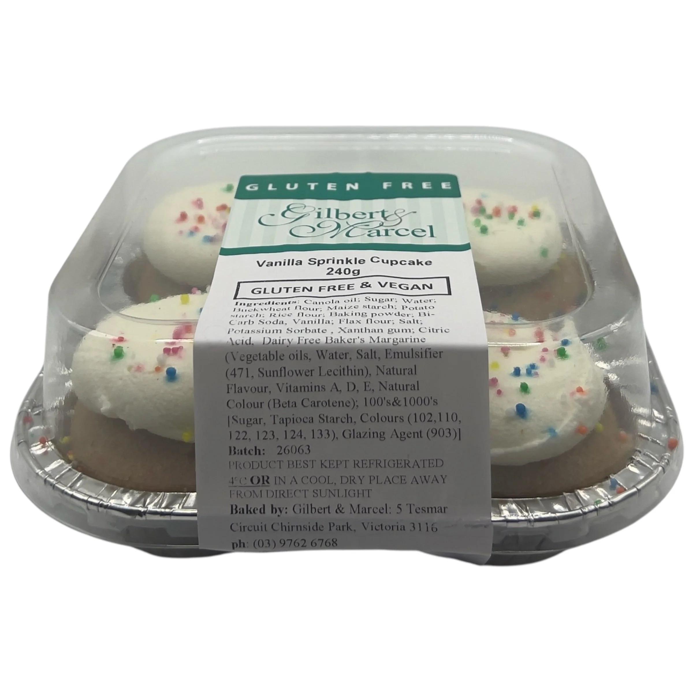 4pk Vanilla Sprinkle