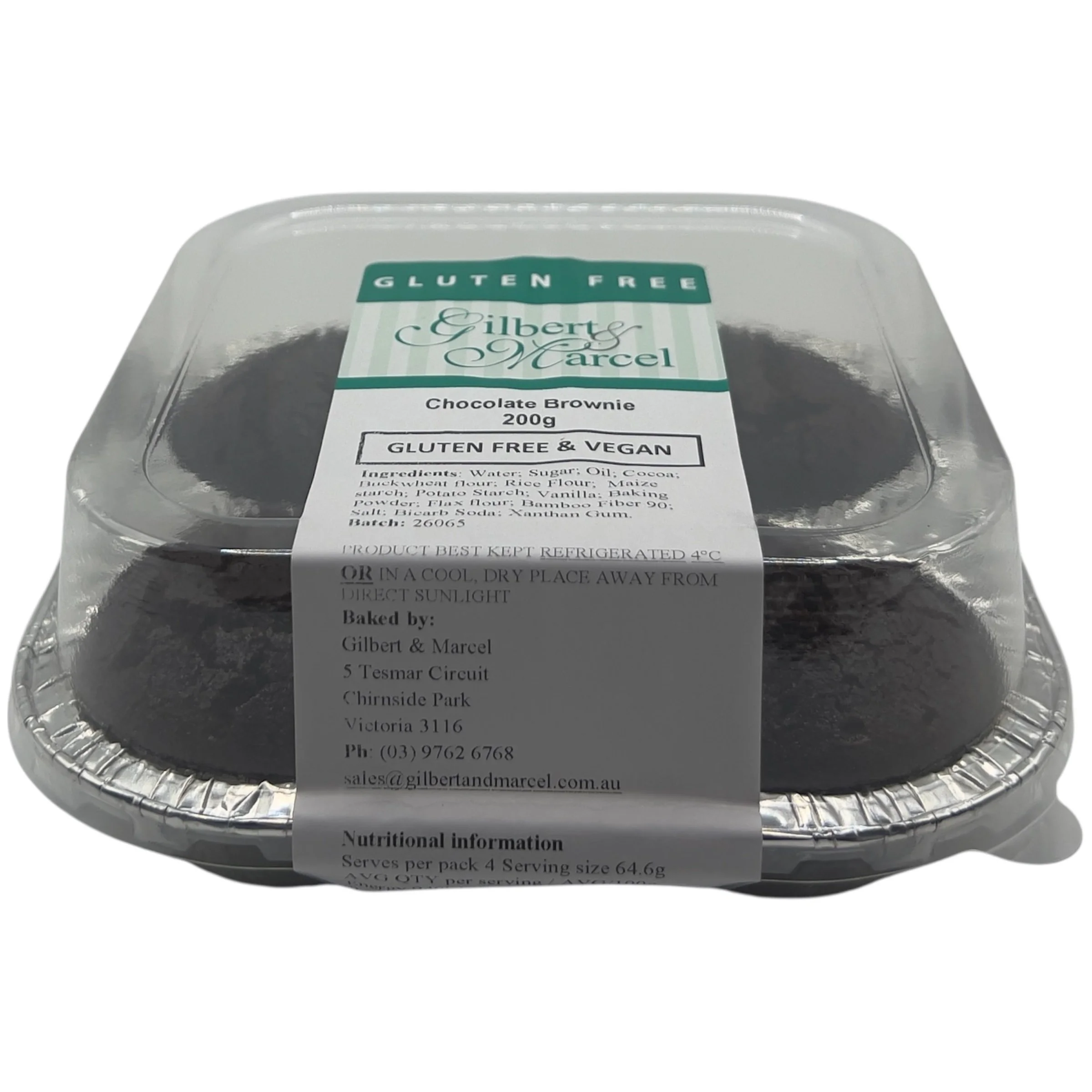 4pk Chocolate Brownie