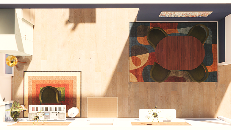 Extending Dining Table (One Leaf)