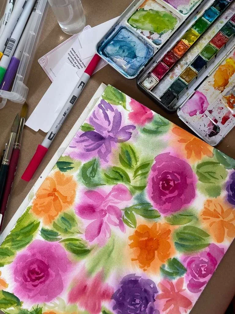 Watercolor Play Date