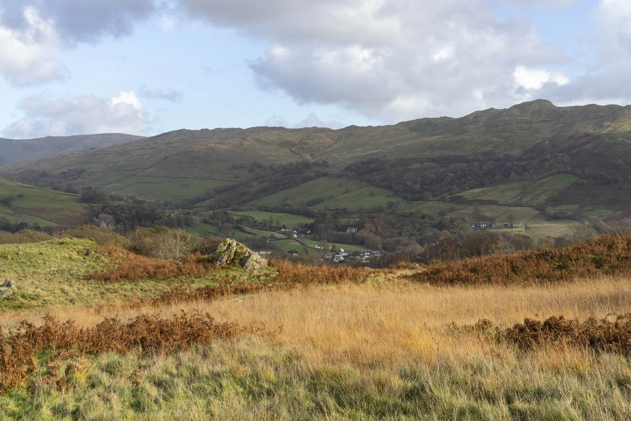 View from Todd Crag, near Ambleside, Lake District, England
