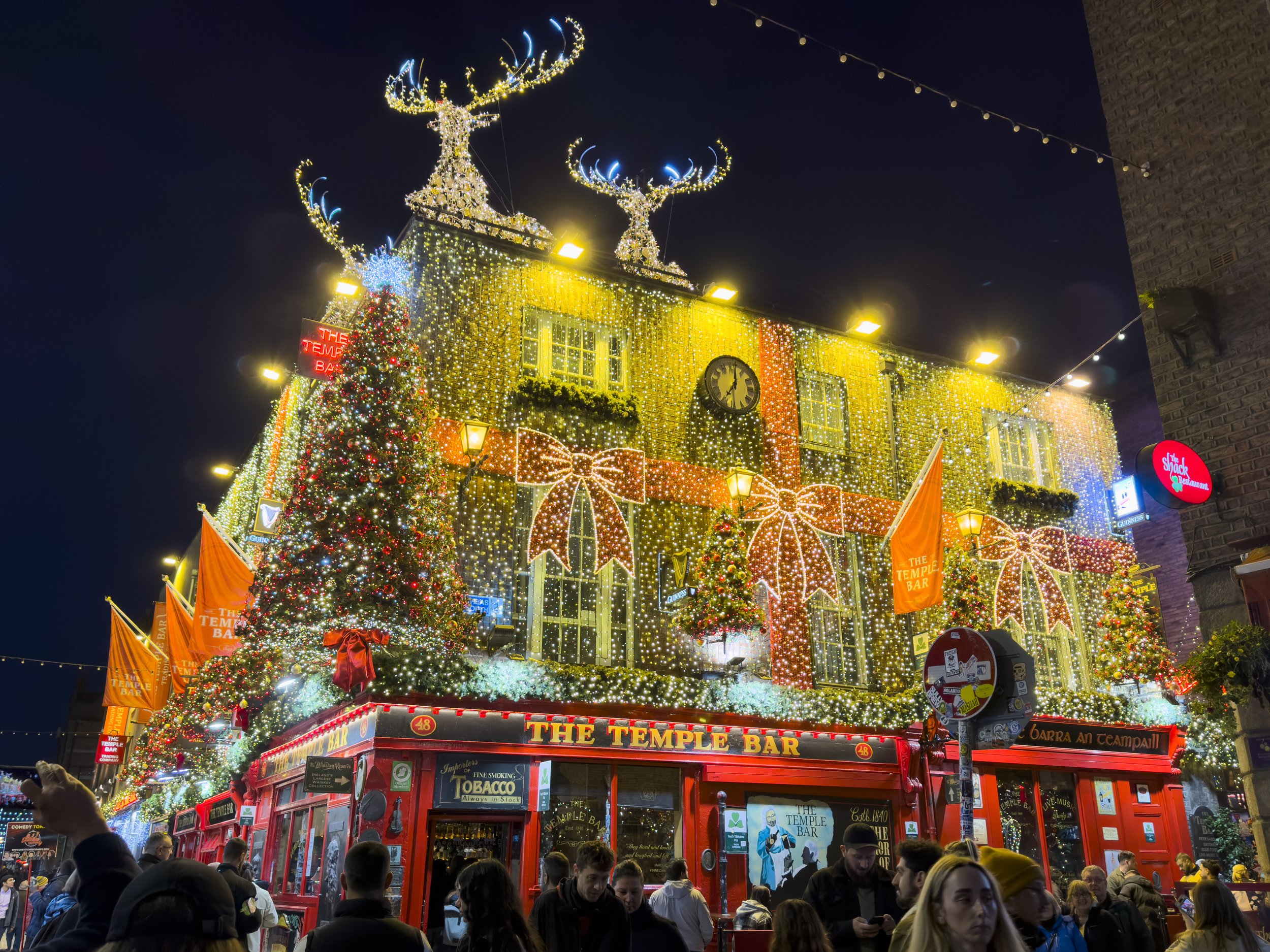 Christmas. It's here. Dublin.