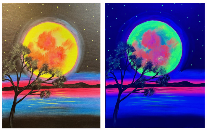 BLACK LIGHT STUDIO Paint Night