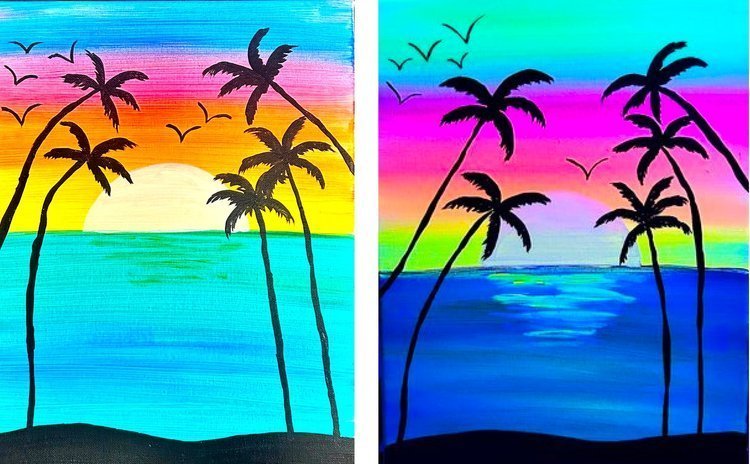 Black Light Kids Paint Day in Springville