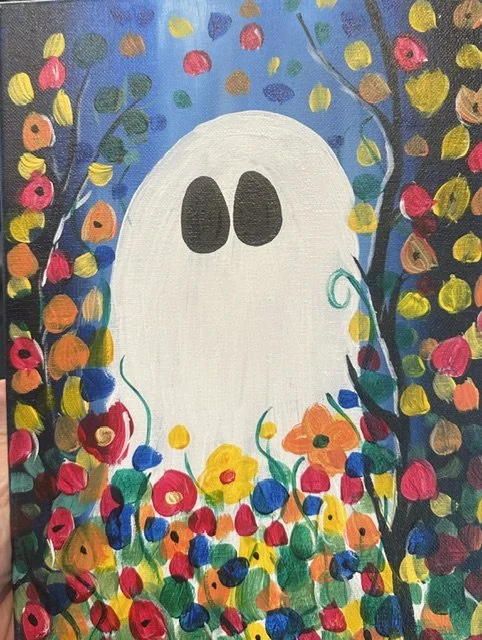 Flowers and Ghost 
