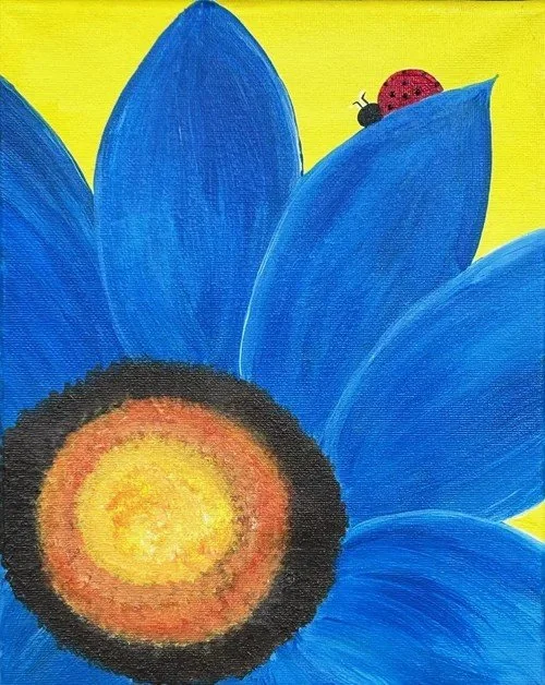 Come paint this cute ladybug on a daisy for a fun summertime activity with the kids here at Inspiration Haven Art Studio in Springville Utah 
