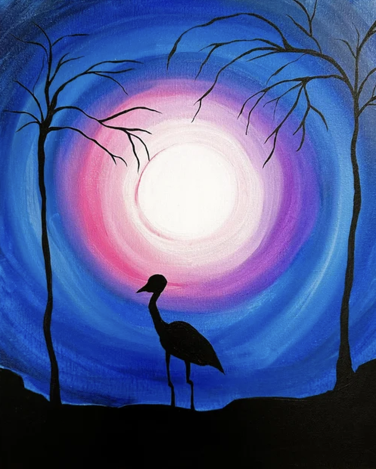 Looking for something fun to do?  Come to a paint night at Inspiration Haven Art Studio in Springville, Utah for a fun and relaxing painting event.
