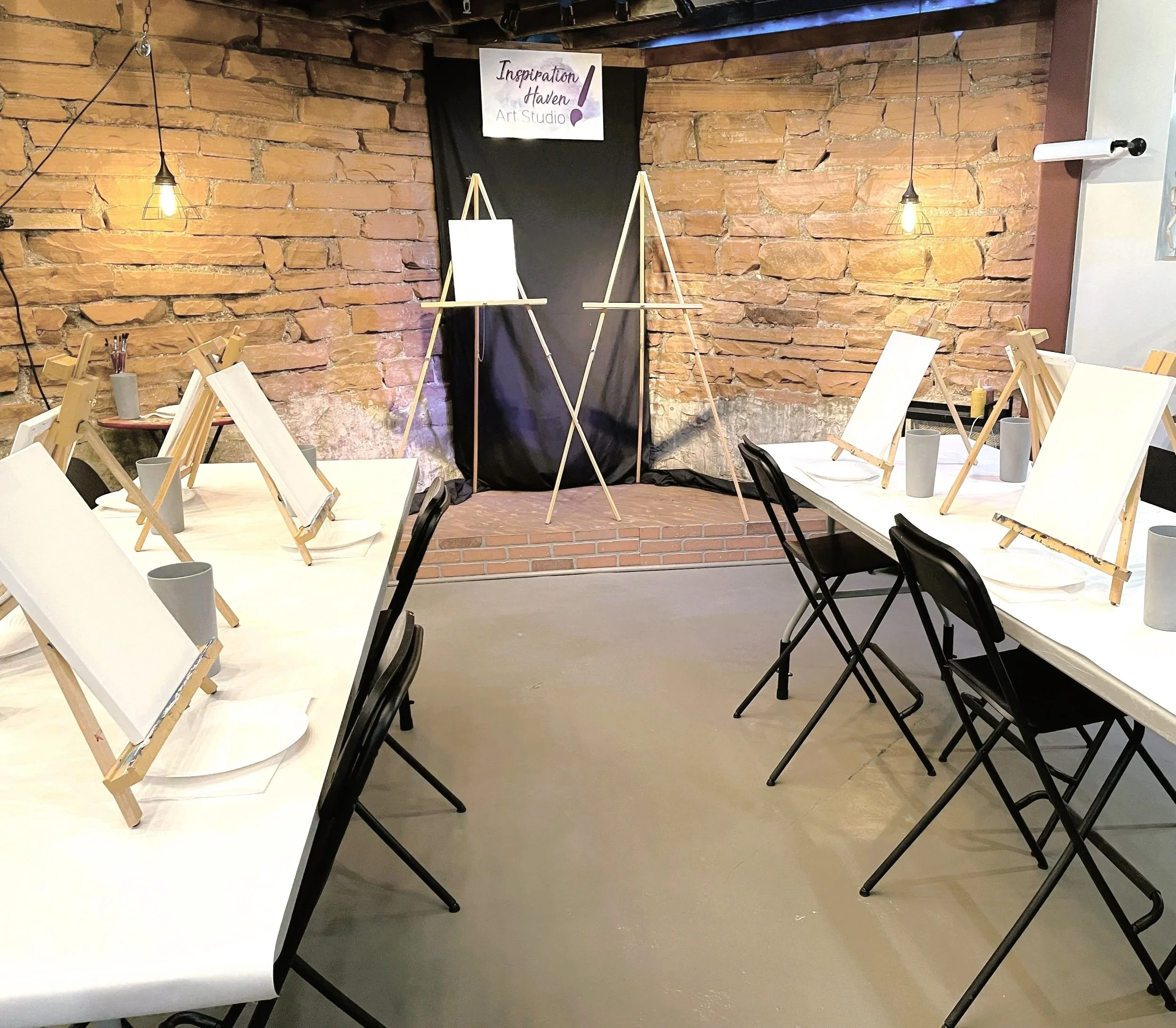 Host unforgettable paint parties at Inspiration Haven Art Studio in Springville & Heber City, Utah! Perfect for birthdays, team-building, or celebrations. Fun, creative experiences for all ages. Book today!