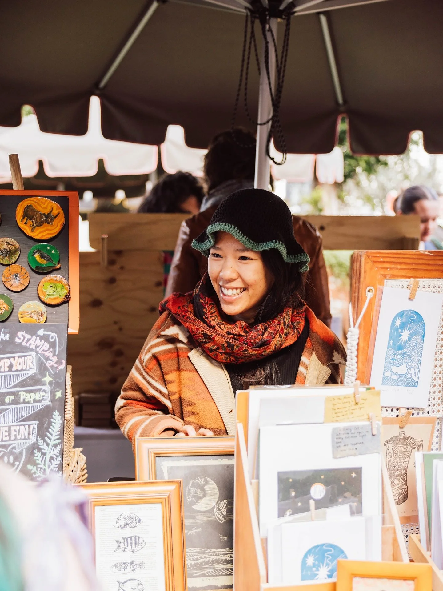 It&rsquo;s been a while since my last market 😊
I&rsquo;ll be at @thegreatartistmarket this Saturday &mdash; and this time I&rsquo;ll be inside!
I&rsquo;ve prepared lots of cute new prints for you, so come say hi if you&rsquo;re around! ✨