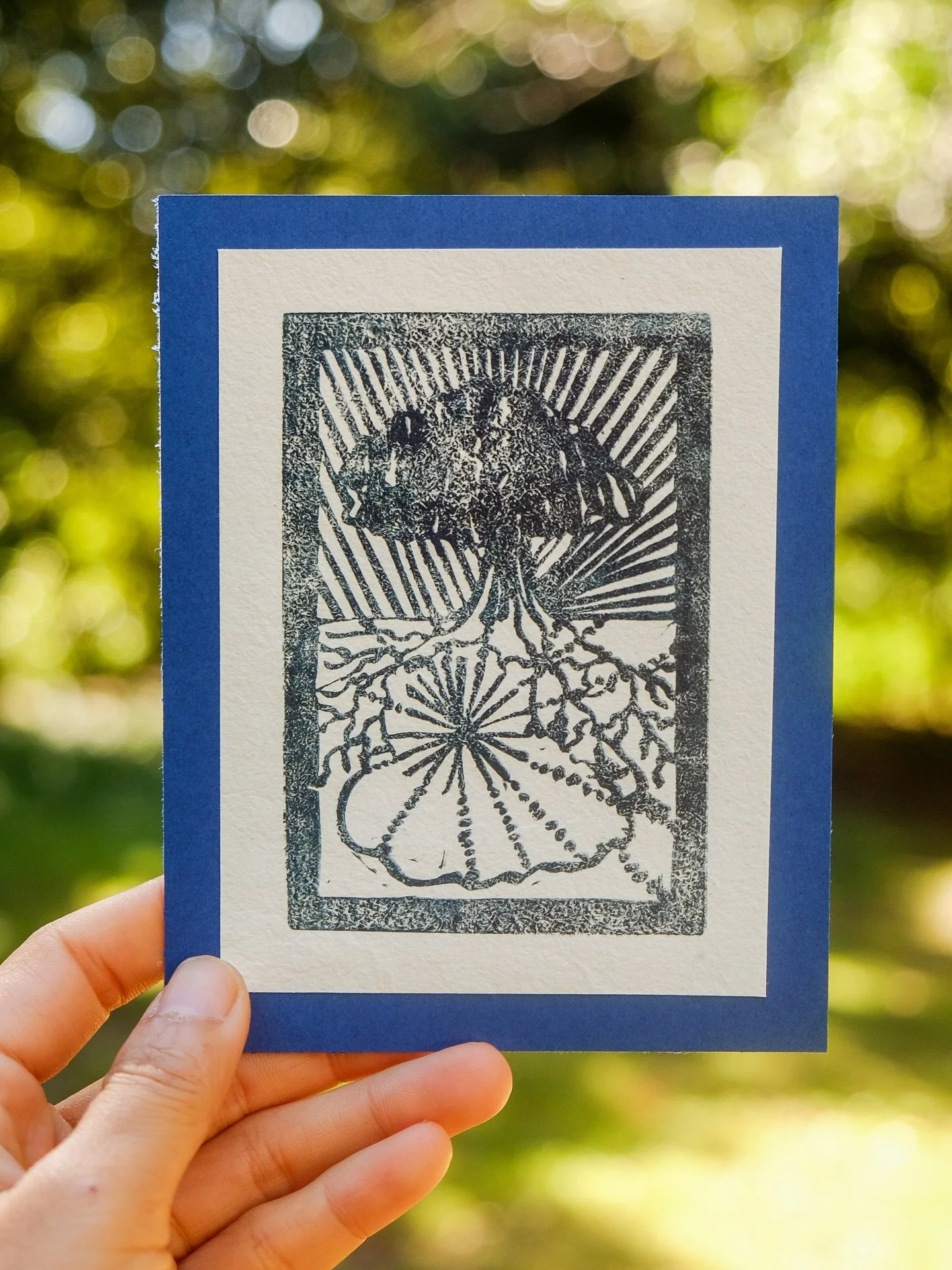 I&rsquo;d like share with you one of my 2025 work- i don&rsquo;t know.

From doodling sketch, test print from a lino session with friends to linocut print with a mount:) well, I can name it &ldquo;Tree of Life&rdquo; but I think there is more than tr