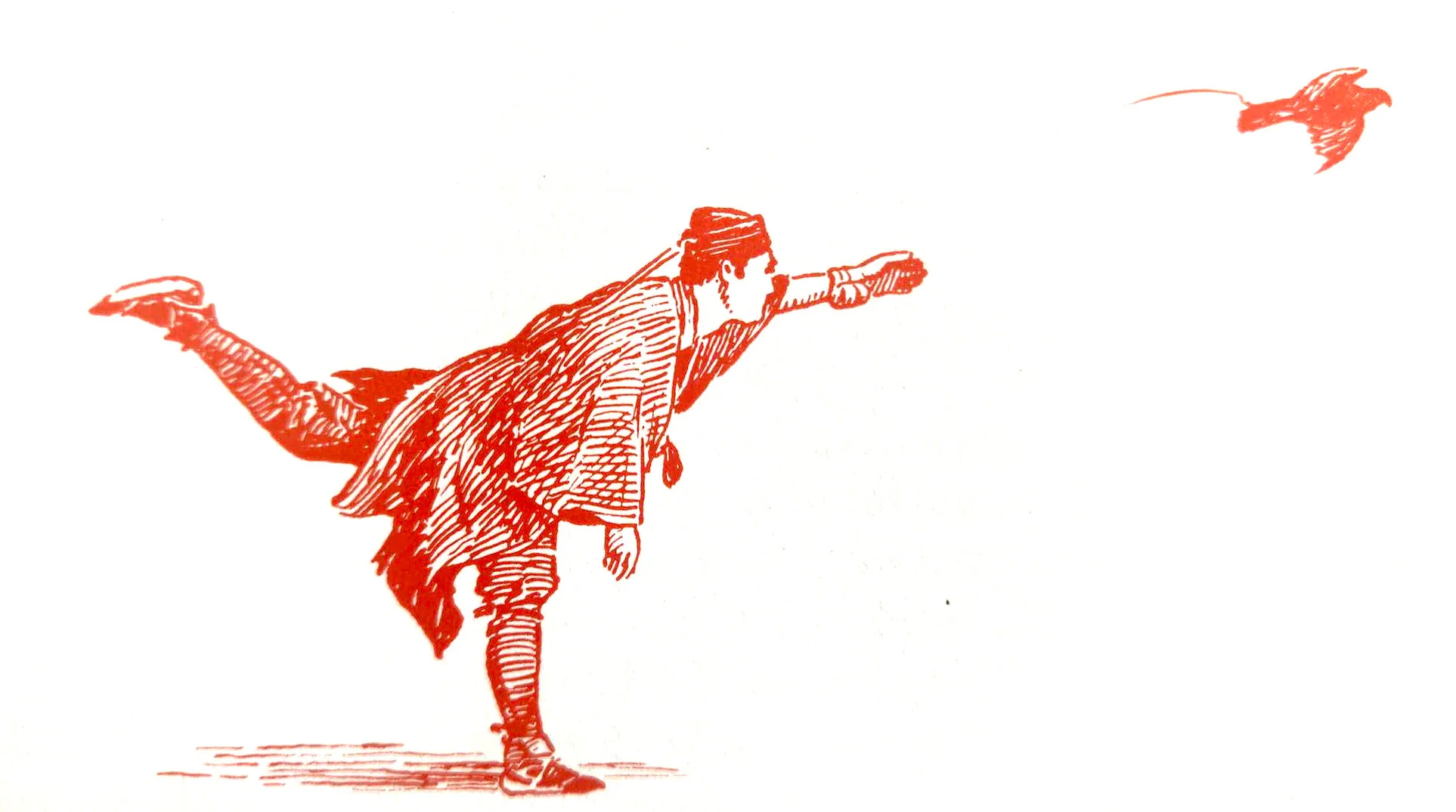 The falconer releasing a goshawk is from a photograph of Mr. Kinya Nakajima. 