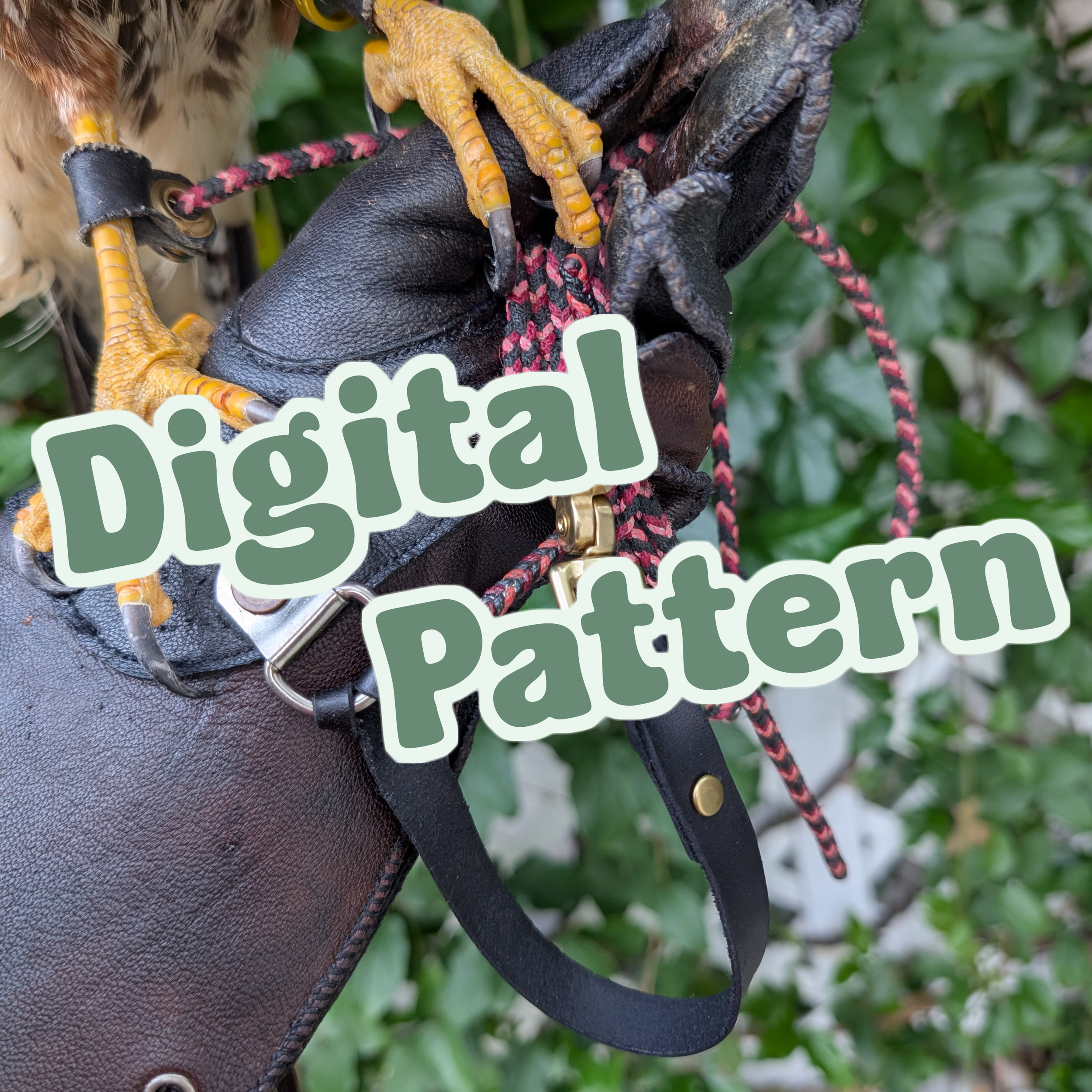 Glove Clip Leash - Digital Pattern