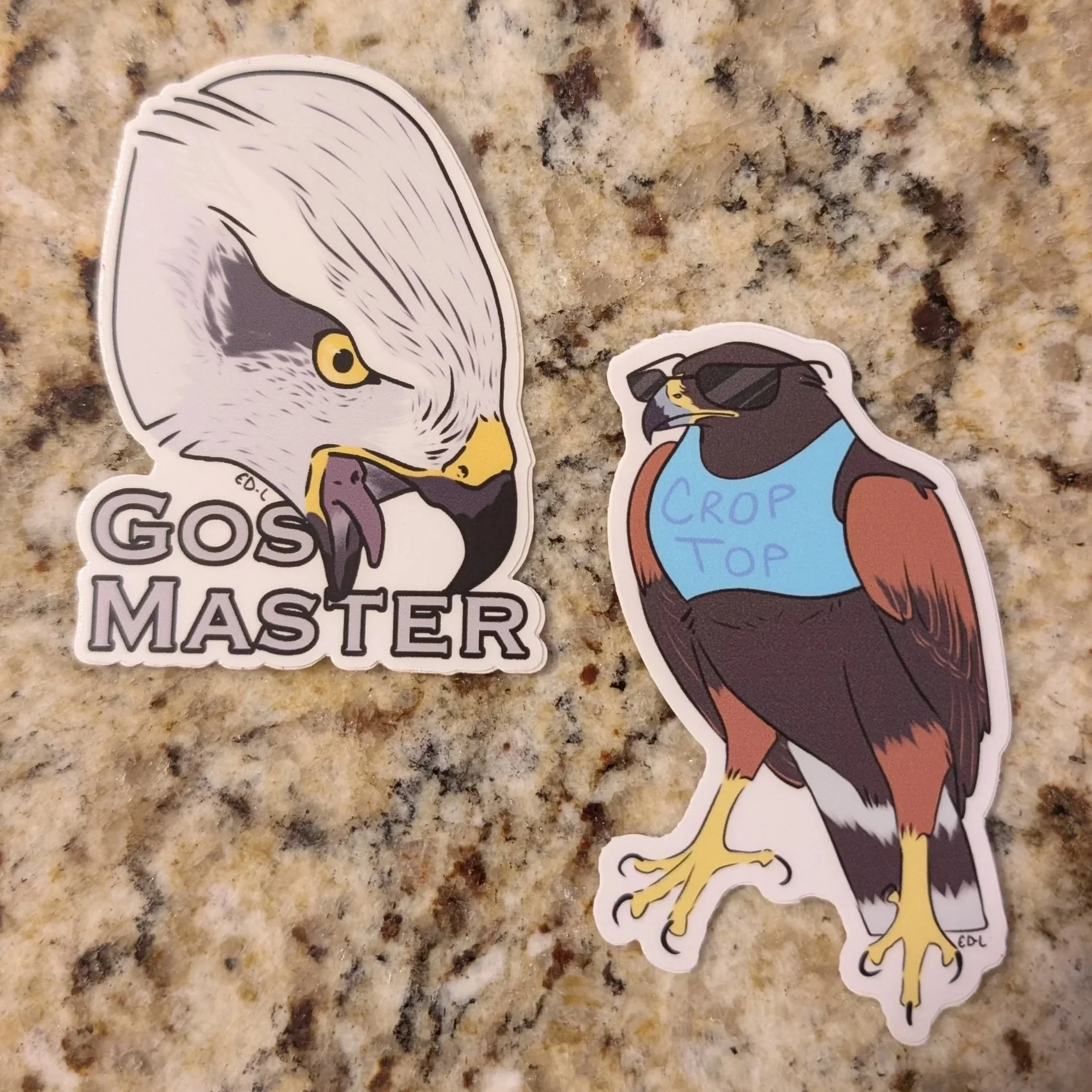Falconry Stickers by Enigmatic Workshop