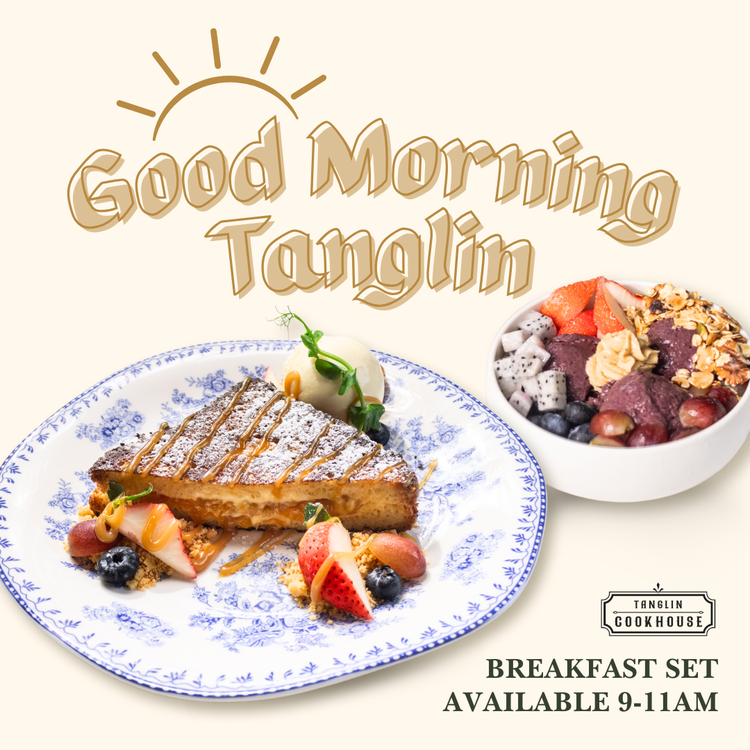 Tanglin Cookhouse breakfast sets