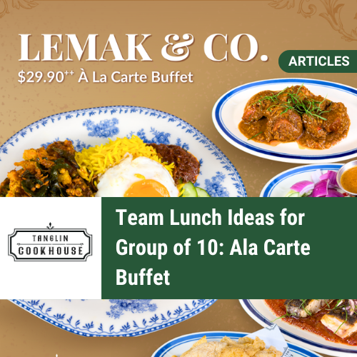 Team Lunch Ideas for Group of 10: Ala Carte Buffet