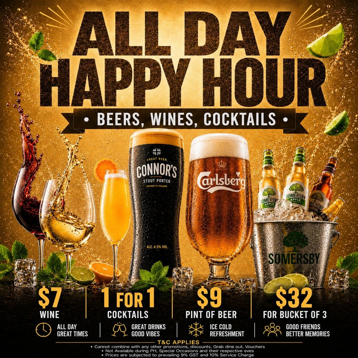 Happy Hour Promotion