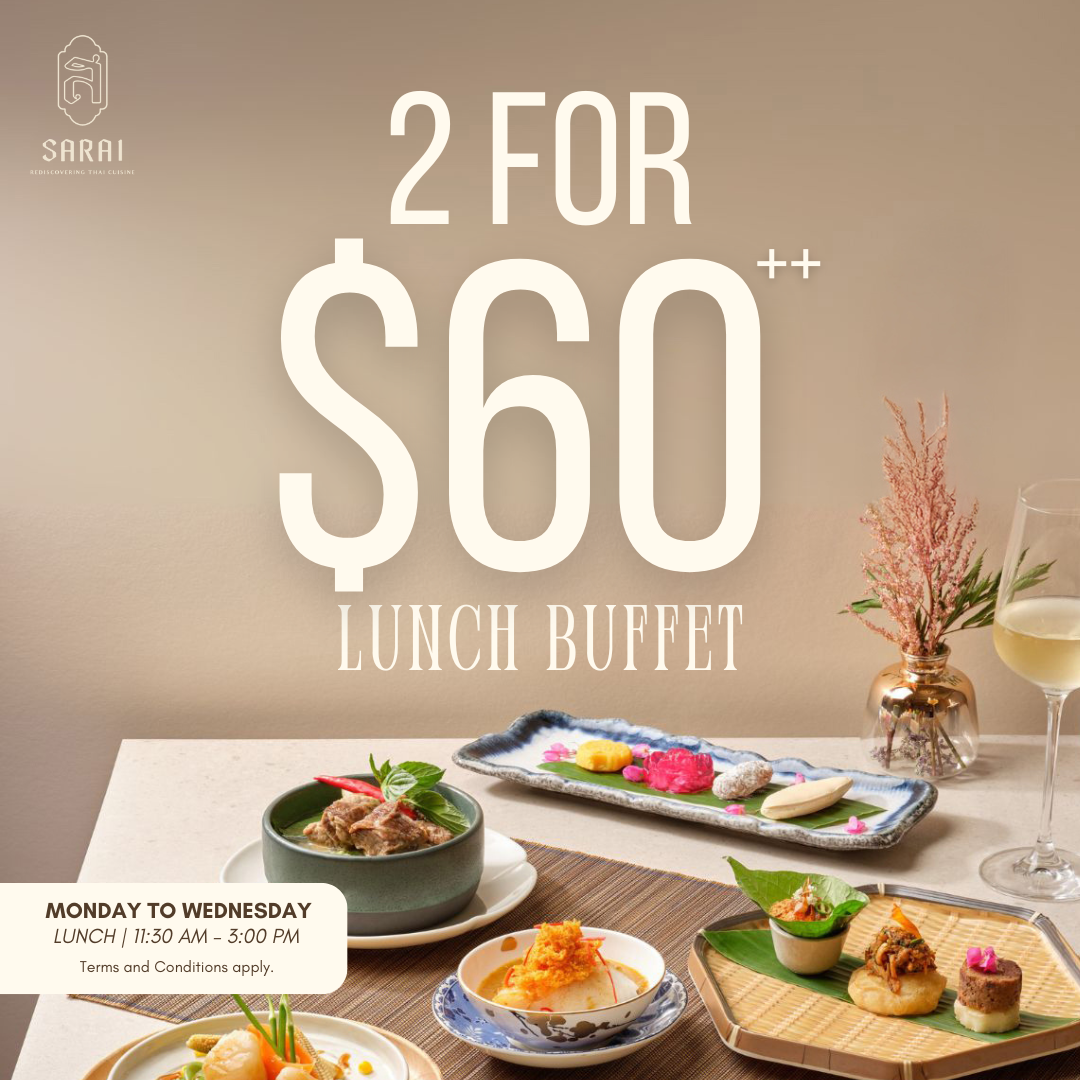A La Carte Lunch Buffet for two