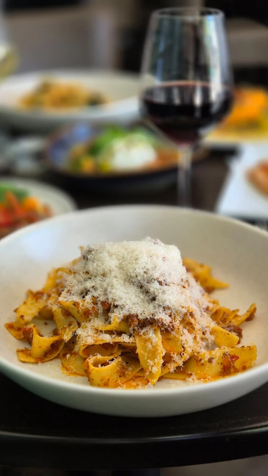 Complimentary Wine with Pasta