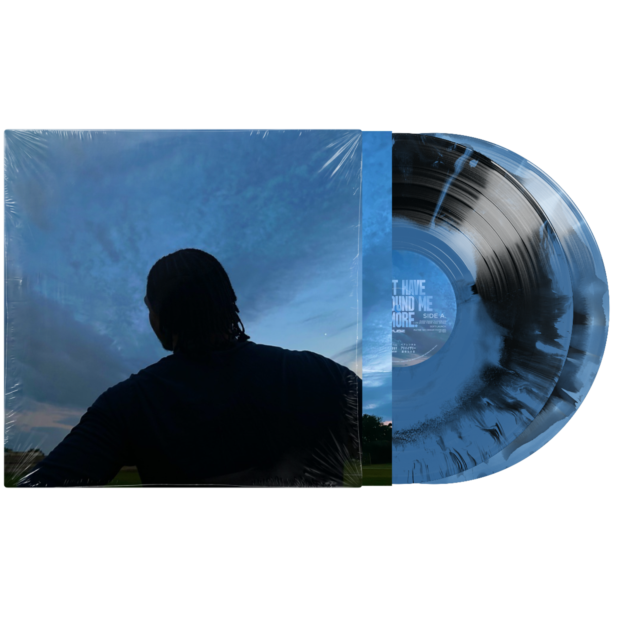 I CAN'T HAVE YOU AROUND ME ANYMORE. {explicit} | superblue vinyl. [2lp]