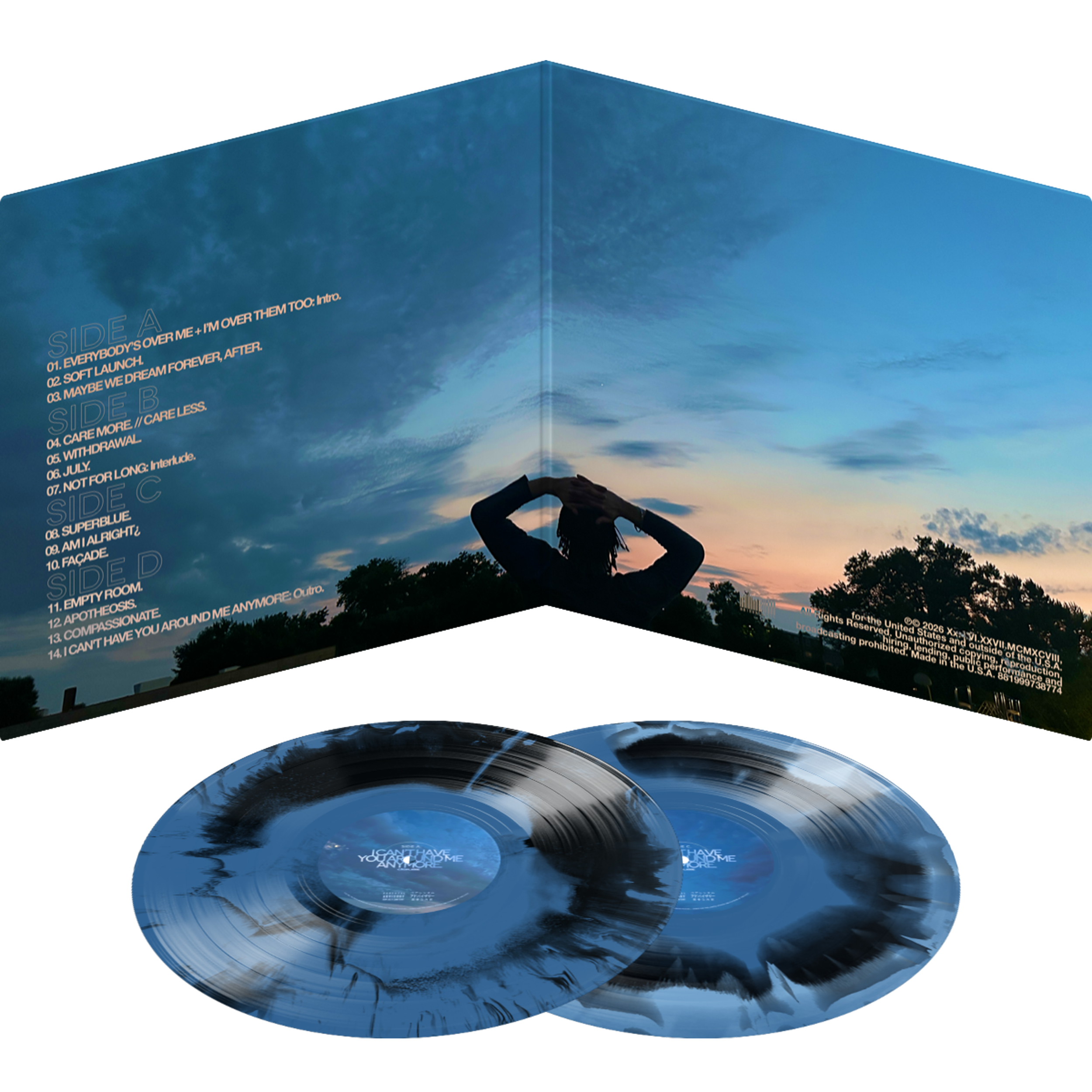 I CAN'T HAVE YOU AROUND ME ANYMORE (SUPERBLUE Variant, Gatefold).PNG