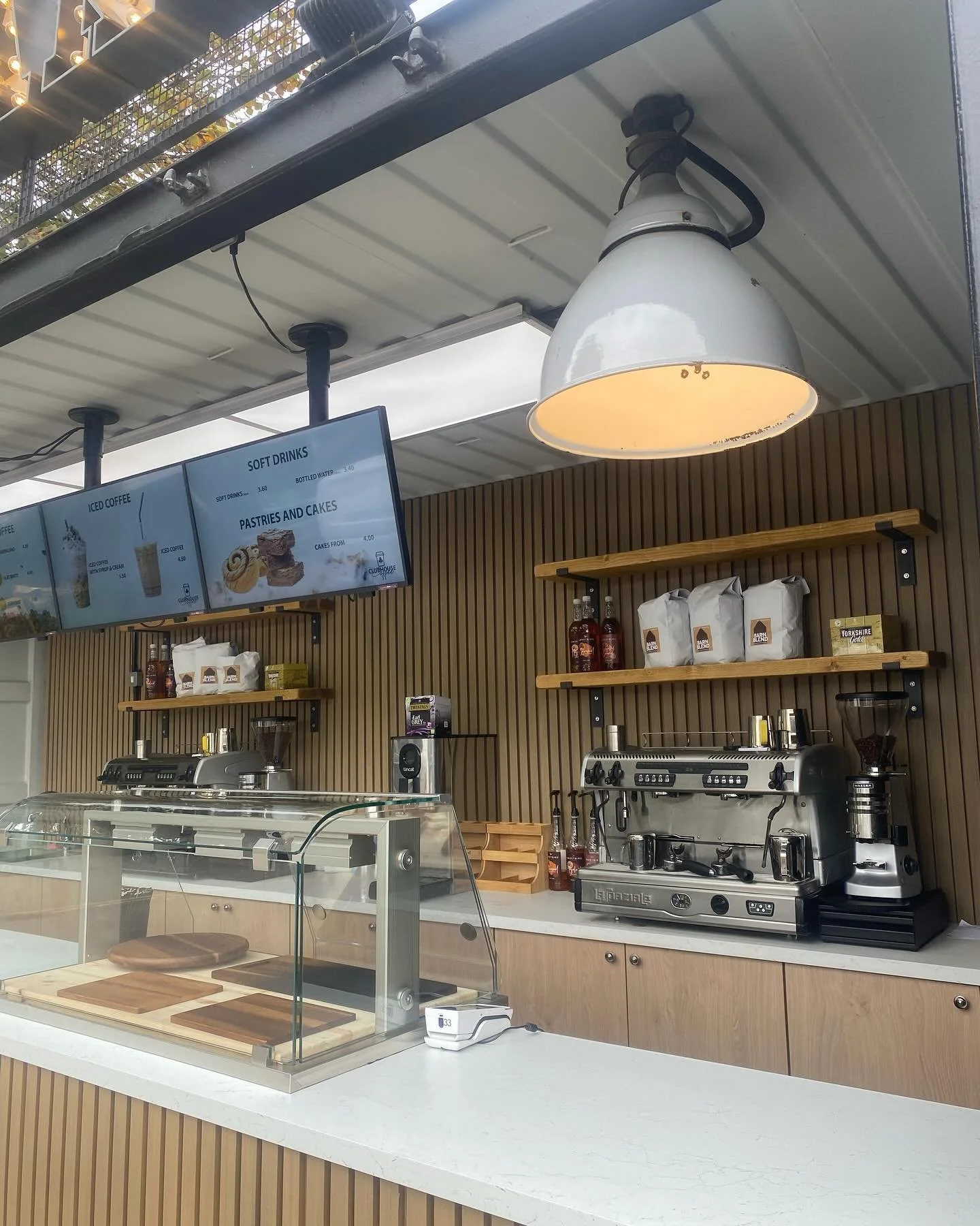 Quick visit to Northampton saints to dress and finish off this outlet. We&rsquo;re very pleased with the outcome of this project thank you to @dj.mobilecatering @andy.burdett and everyone involved.