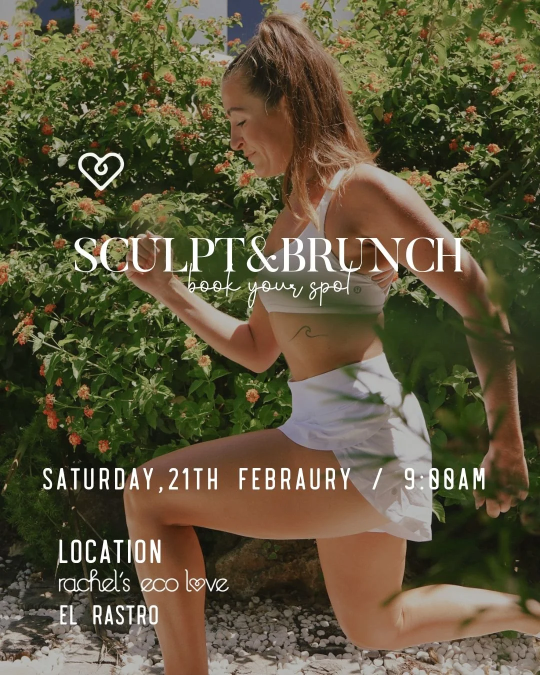 SCULPT+BRUNCH | Rachel's Eco Love El Rastro | Saturday, 21th February - 9:00am