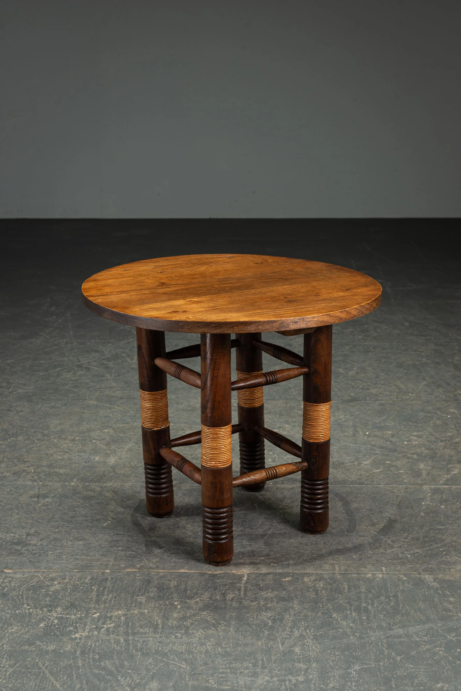 Art Deco Side Table by Charles Dudouyt