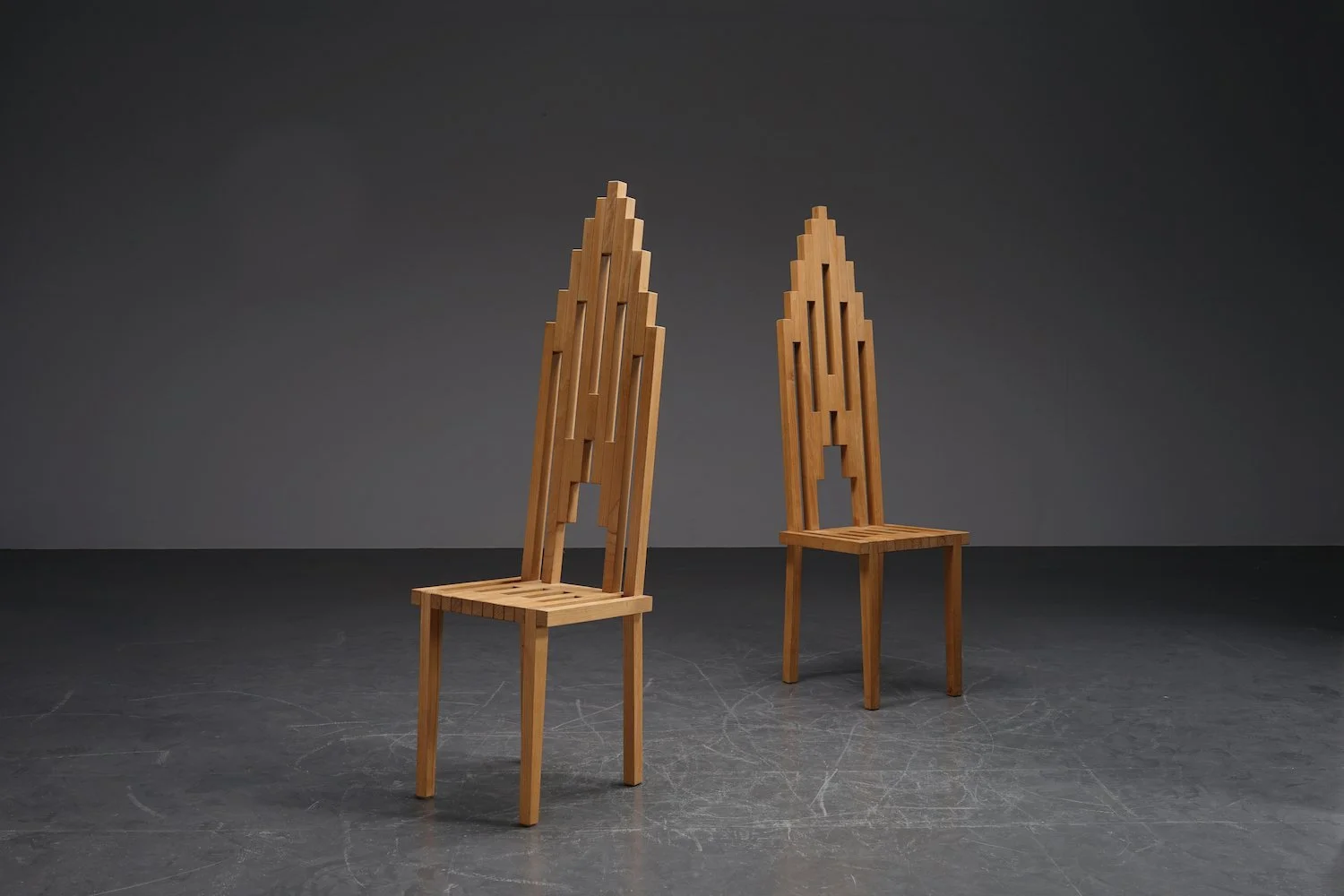 postmodern designe high chair 2set 【公式通販】