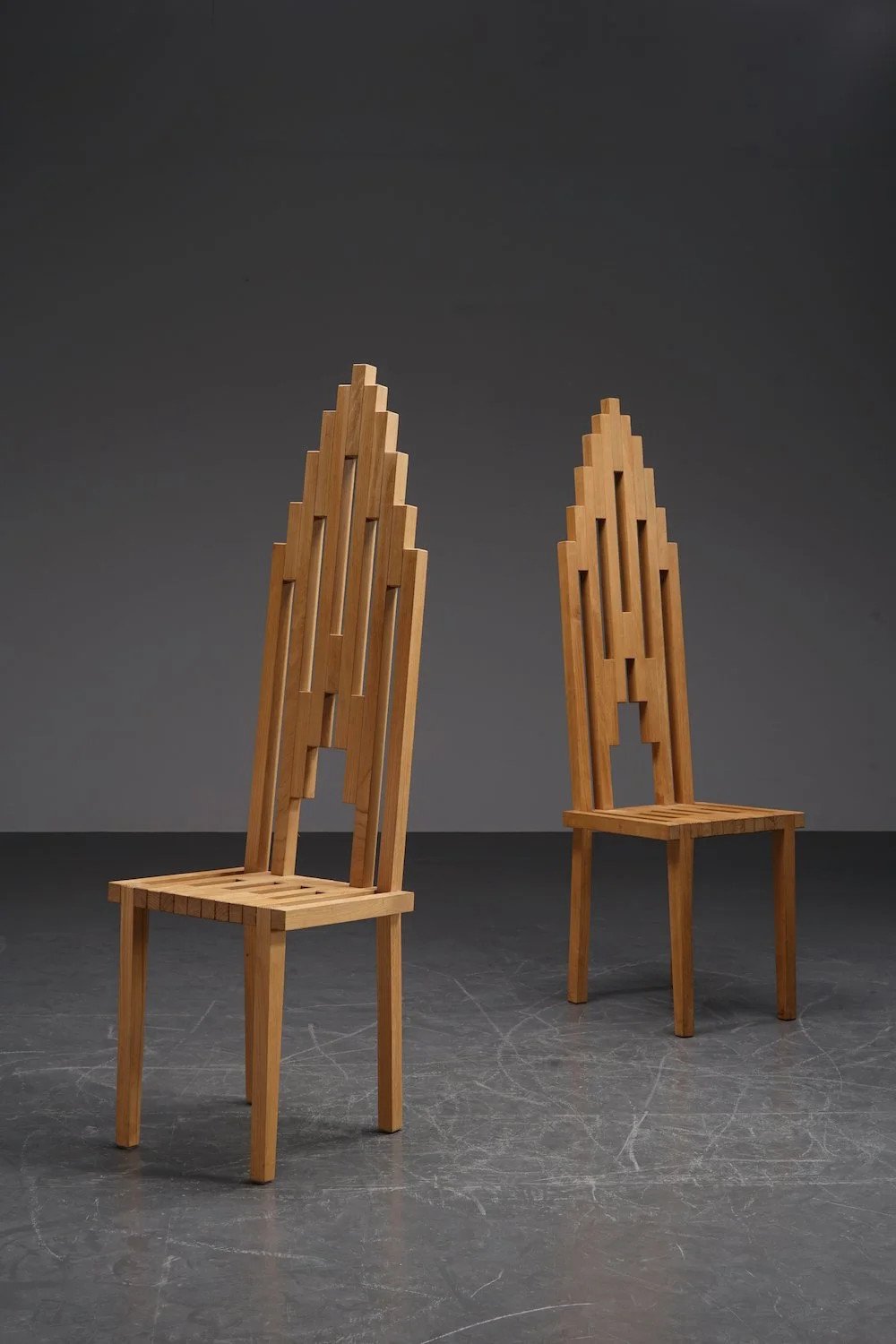Postmodern High Back Chairs — KADER design