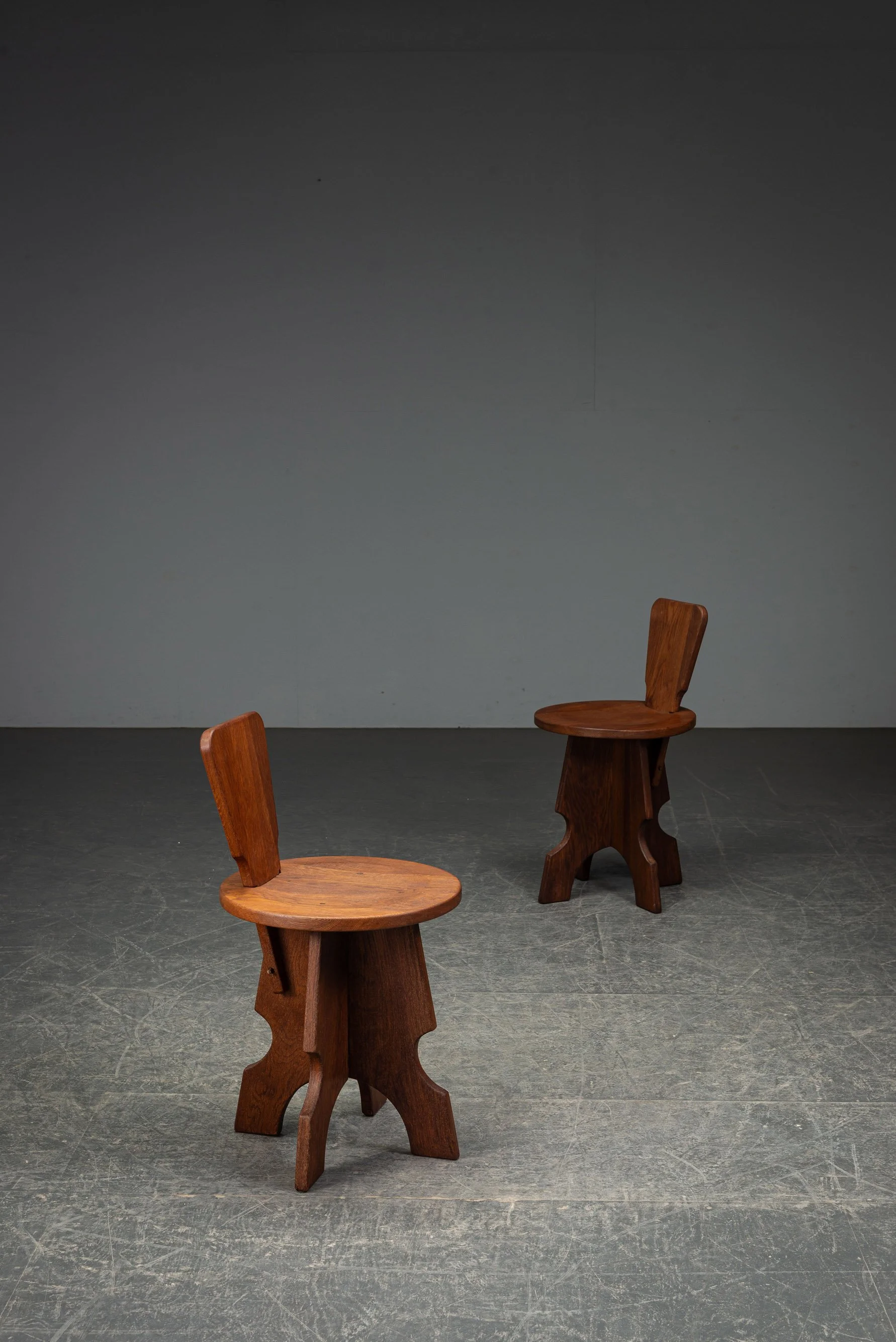 1960s Sculptural Stools